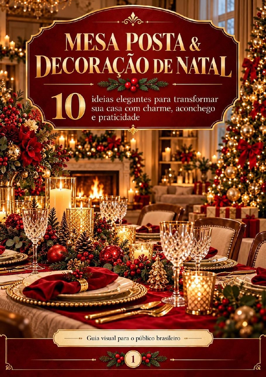 Capa: Mesa Posta & Decoração