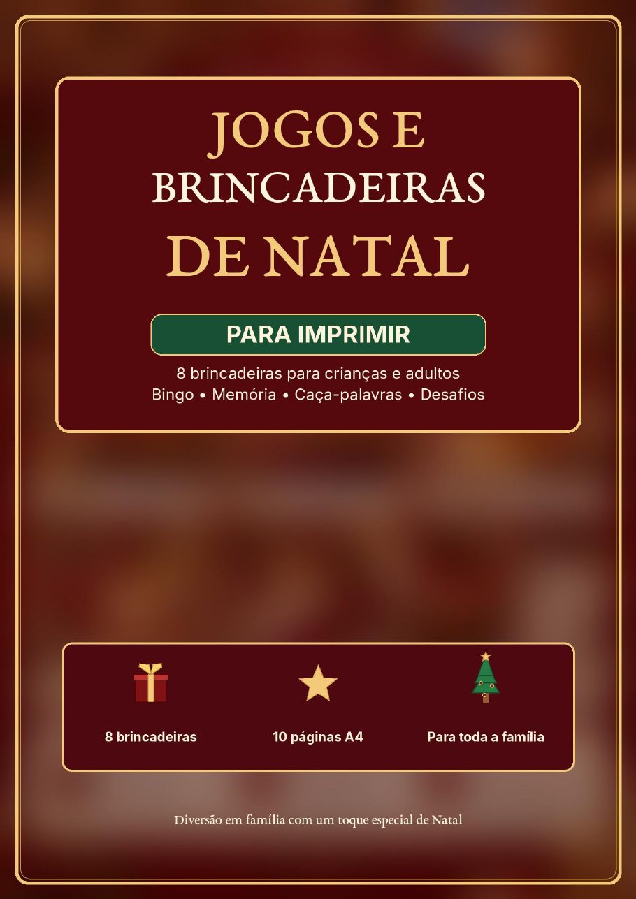 Capa: Jogos e Brincadeiras